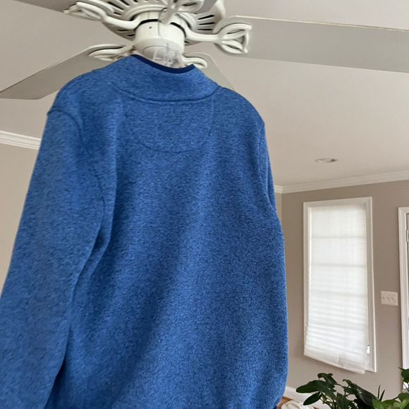 L.L.Bean Women's Plus 2XL Blue Fleece Pullover Sweater  Cozy Warm - Picture 9 of 9